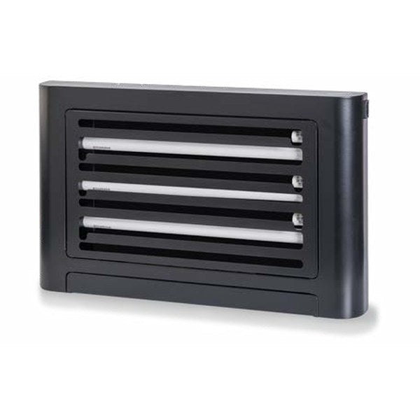 Lampada insetticida UV cattura insetti Orma Fly Barrier 3x15 W Nera