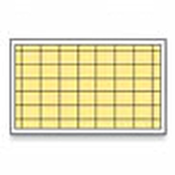 Piastra collante di ricambio per lampada UV Orma Gialla 50x28,5 cm per Eurofly 2x15