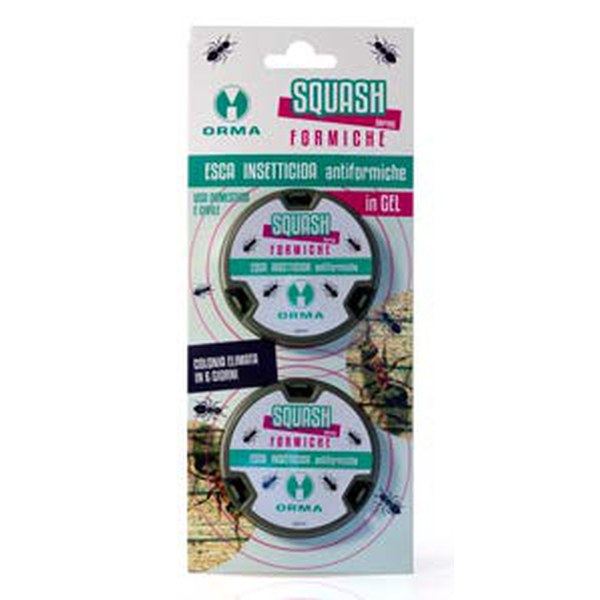 Esca insetticida in trappolina per formiche Orma Squash 2x10 g