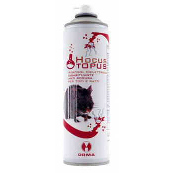 Disabituante spray per roditori contro la rosura dei cavi Orma Hocus Topus 500 ml