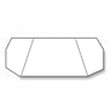 Piastra collante di ricambio per lampada UV Orma 46,7x18,4 cm per Ultralight Applique 18