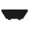Piastra collante di ricambio per lampada UV Orma Nera 48,8x18,8 cm per Insettika trapezoidale