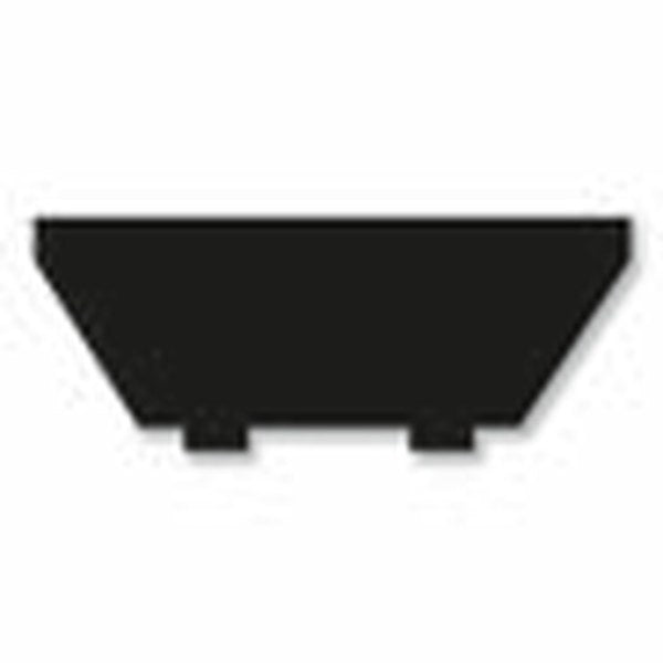 Piastra collante di ricambio per lampada UV Orma Nera 48,8x18,8 cm per Insettika trapezoidale