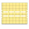 Piastra collante di ricambio per lampada UV Orma Gialla 44,5x36,4 cm per Spider 30 in plastica
