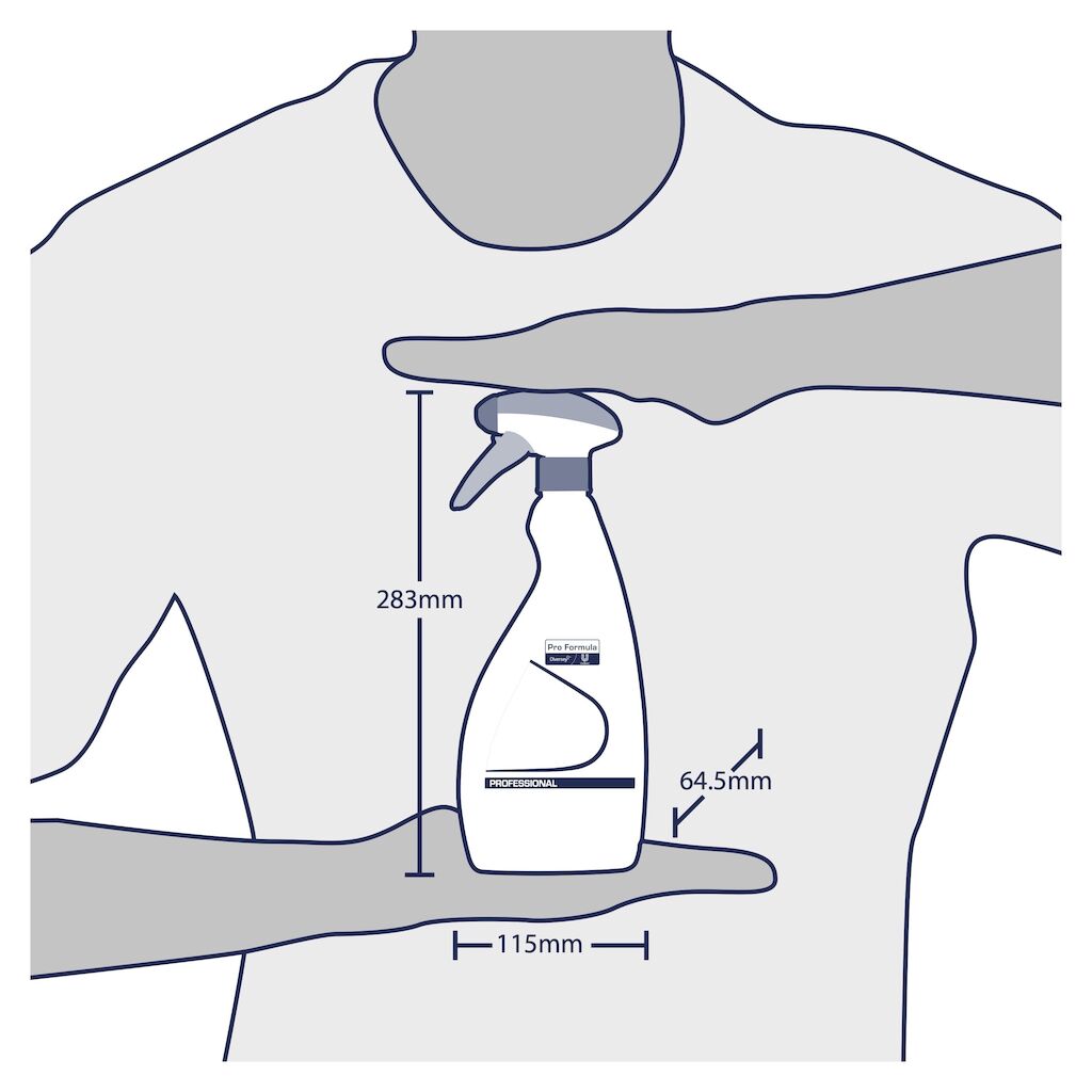 Detergente disincrostante acido per l'igiene del bagno Cif Bagno 750 ml