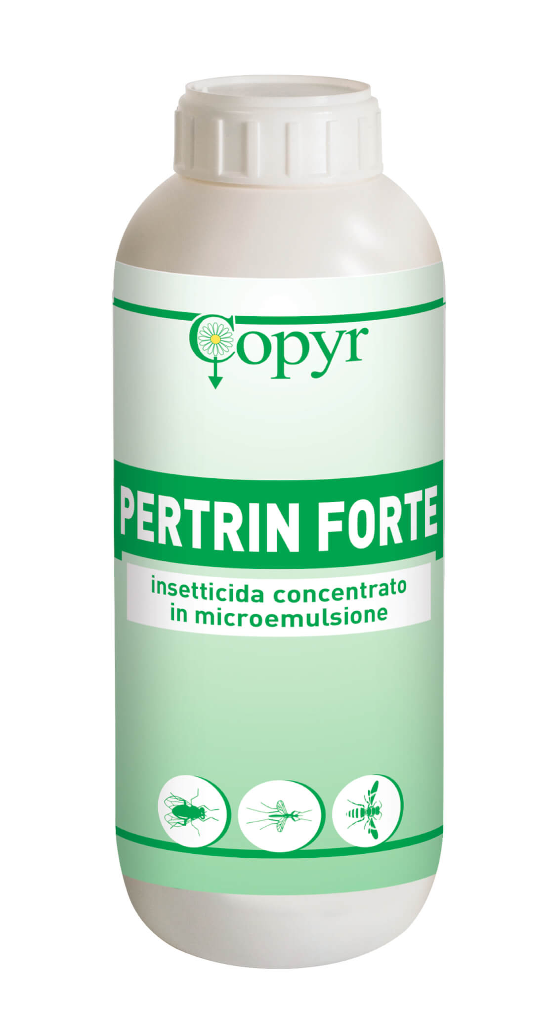 Insetticida per mosche, zanzare e vespe Copyr Pertrin Forte 1 litro