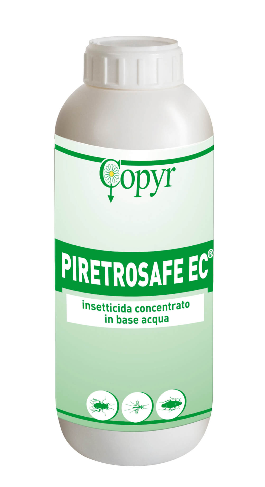 Insetticida per mosche, zanzare e scarafaggi Copyr Piretrosafe EC 1 litro
