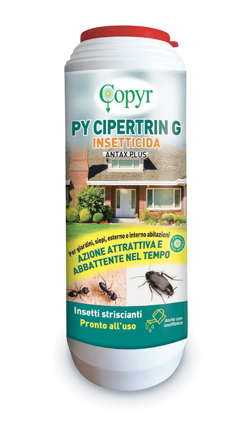 Insetticida granulare per formiche e scarafaggi Copyr Py Cipertrin G 500 gr