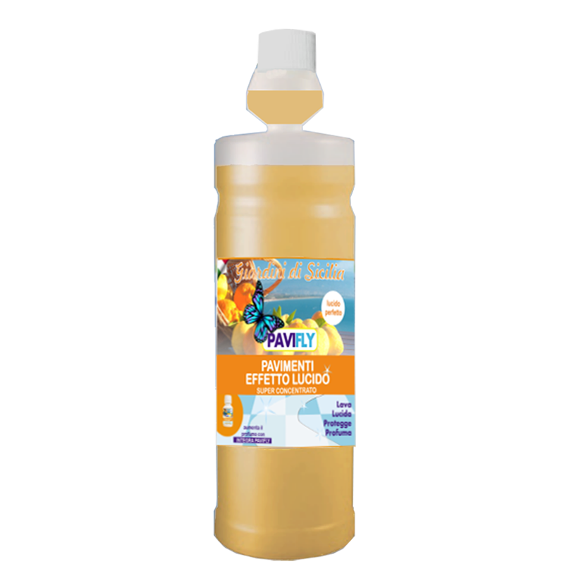 Detergente profumato concentrato per pavimenti Arco Chimica PaviFly Giardini di Sicilia Concentrato 1 litro