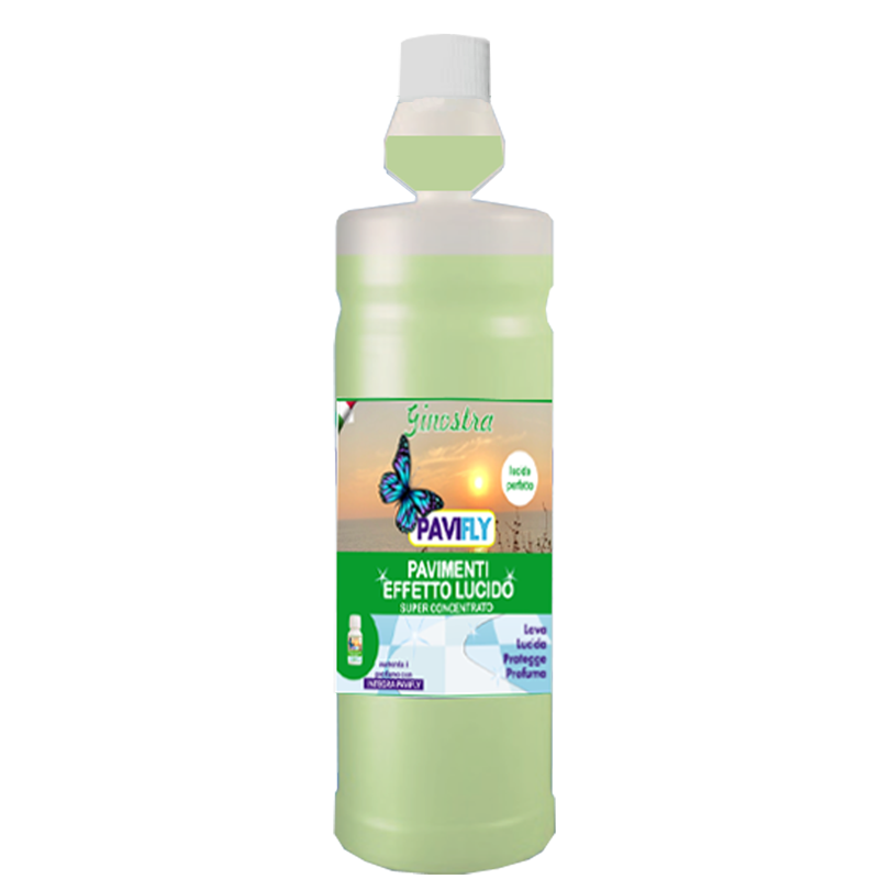 Detergente profumato concentrato per pavimenti Arco Chimica PaviFly Ginostra Concentrato 1 litro