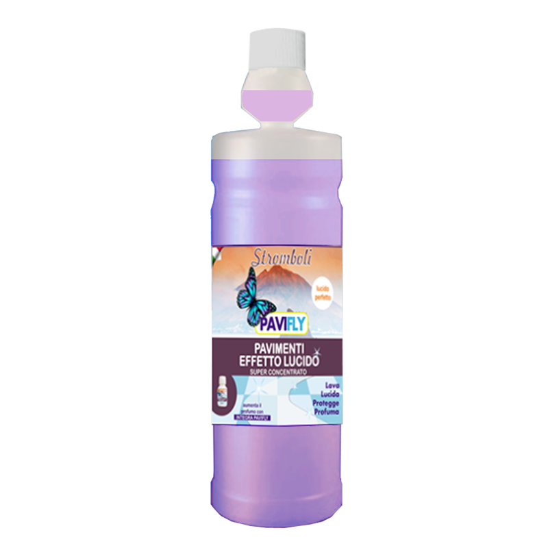 Detergente profumato concentrato per pavimenti Arco Chimica PaviFly Stromboli Concentrato 1 litro
