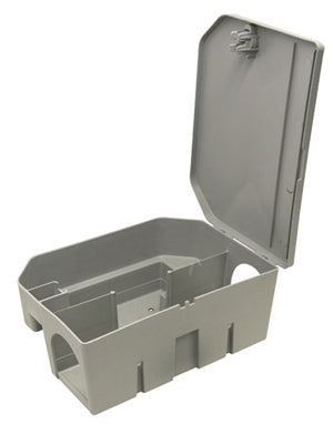 Box dispenser for bait for mice and rats India feeds Side