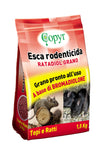 Rodenticida deranty bait for mice and rats Copyr Ratadiol wheat 1.5 kg