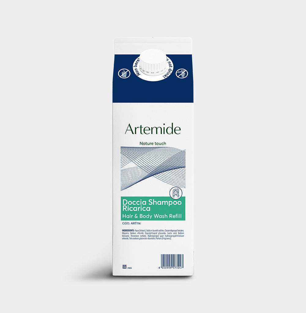 Doccia shampoo per hotel Beauty Escape Artemide Hair & Body Wash 6x1 litro