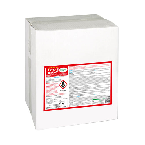 Esca derattizzante per topi e ratti Copyr Ratan e Grano 20 kg
