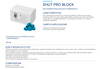 Rodenticide pest control bait for mice and rats Shut Pro Block 10 kg