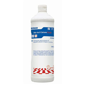 Disincrostante forte anticalcare per bagno e cucina Ecolab Ata Via Il Calcare Forte 1 litro