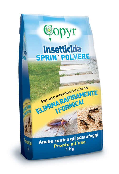 Insetticida in polvere per scarafaggi e formiche Copyr Sprin 1 kg