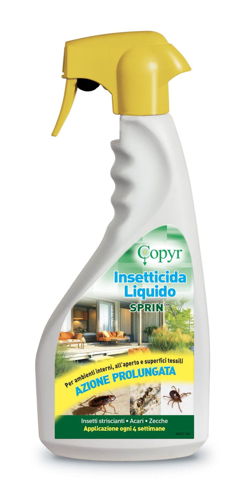 Insetticida per scarafaggi, formiche, acari e pulci Copyr Sprin 500 ml