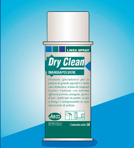 Detergente lucidante spray per acciaio Arco Chimica Dry Clean Spray 400 ml