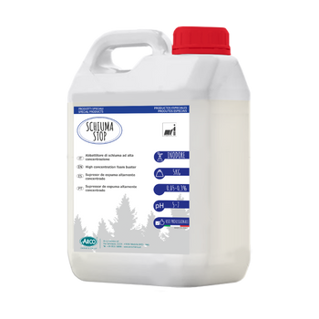 Antischiuma concentrato Arco Chimica Schiuma Stop 4x5 kg