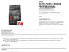 Esca rodenticida derattizzante per topi e ratti Rattì Pasta Rossa 1,5 kg