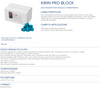 Rodenticide pest control bait for mice and rats Kirin Pro Block 10 kg