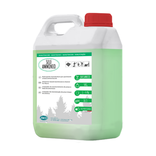 Detergente di manutenzione ammoniacale per pavimenti Arco Chimica Self Ammonio 4x5 kg