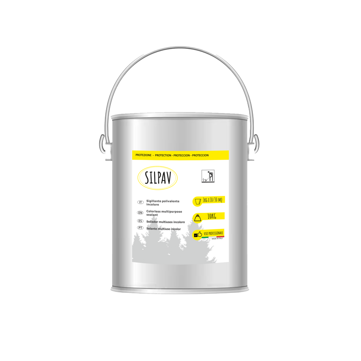 Sigillante idro-oleorepellente per pavimenti Arco Chimica Silpav 10 kg