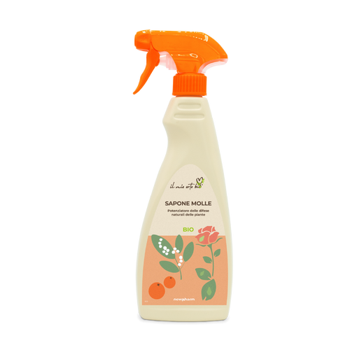 Corroborante bio per protezione piante Newpharm Sapone Molle 500 ml