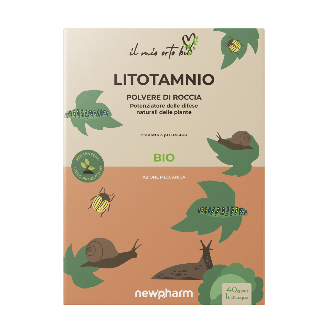 Belebender Pflanzenschutz Newpharm Lithotamnium Rock Powder 1 kg