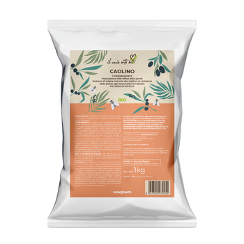 Corroborante protezione piante Newpharm Caolino Polvere di Roccia 1 kg