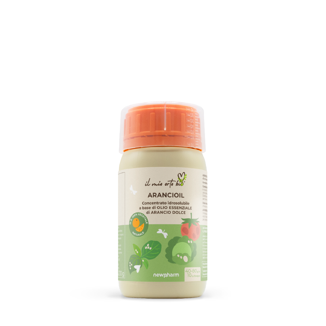 Corroborante a base di olio essenziale di arancio dolce Newpharm Arancioil 200 g