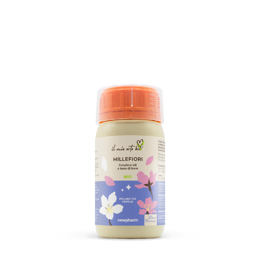Concime fogliare per fioritura e allegagione Newpharm Millefiori 200 g