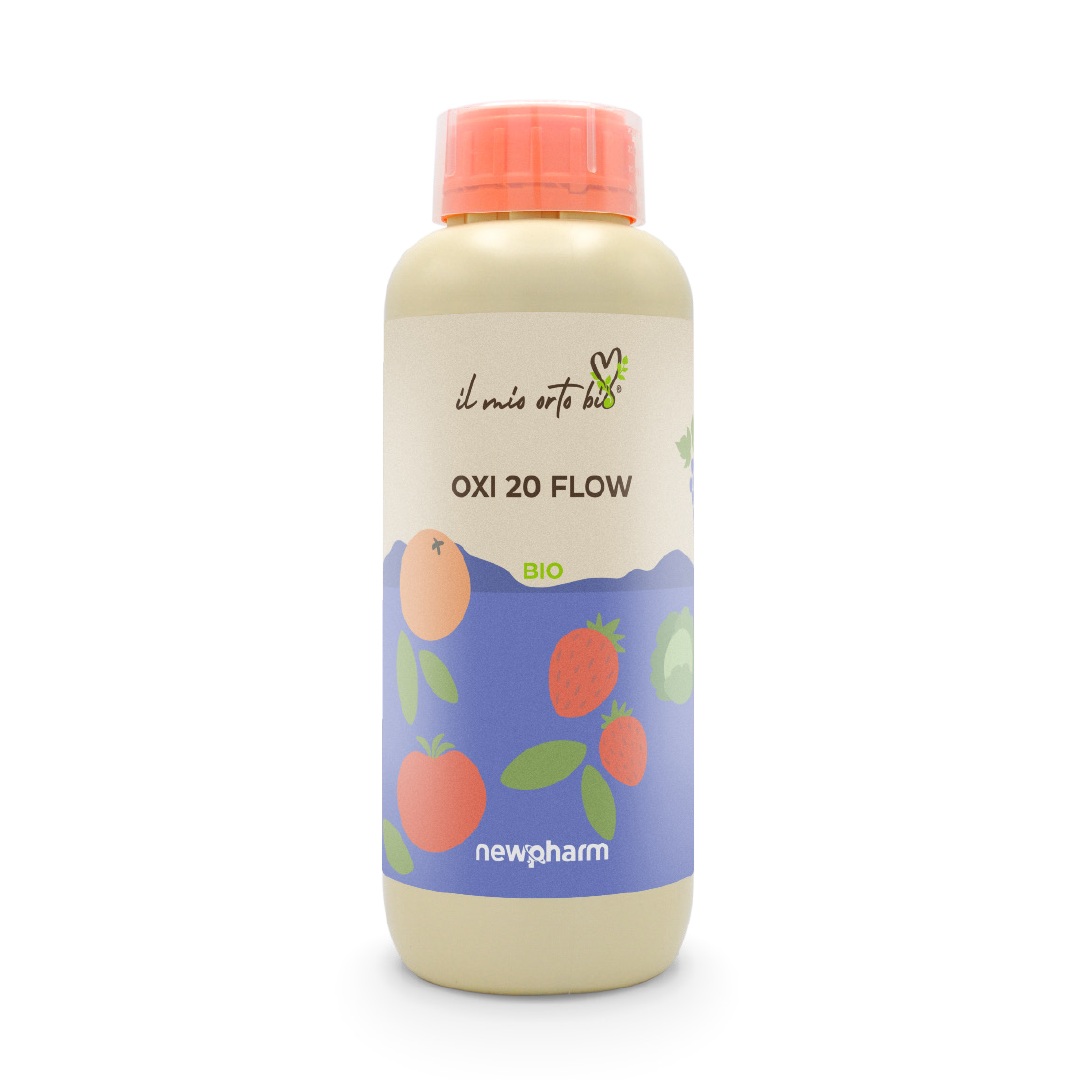 Concime fogliare a base di ossicloruro di rame Newpharm Oxi 20 Flow 1 kg