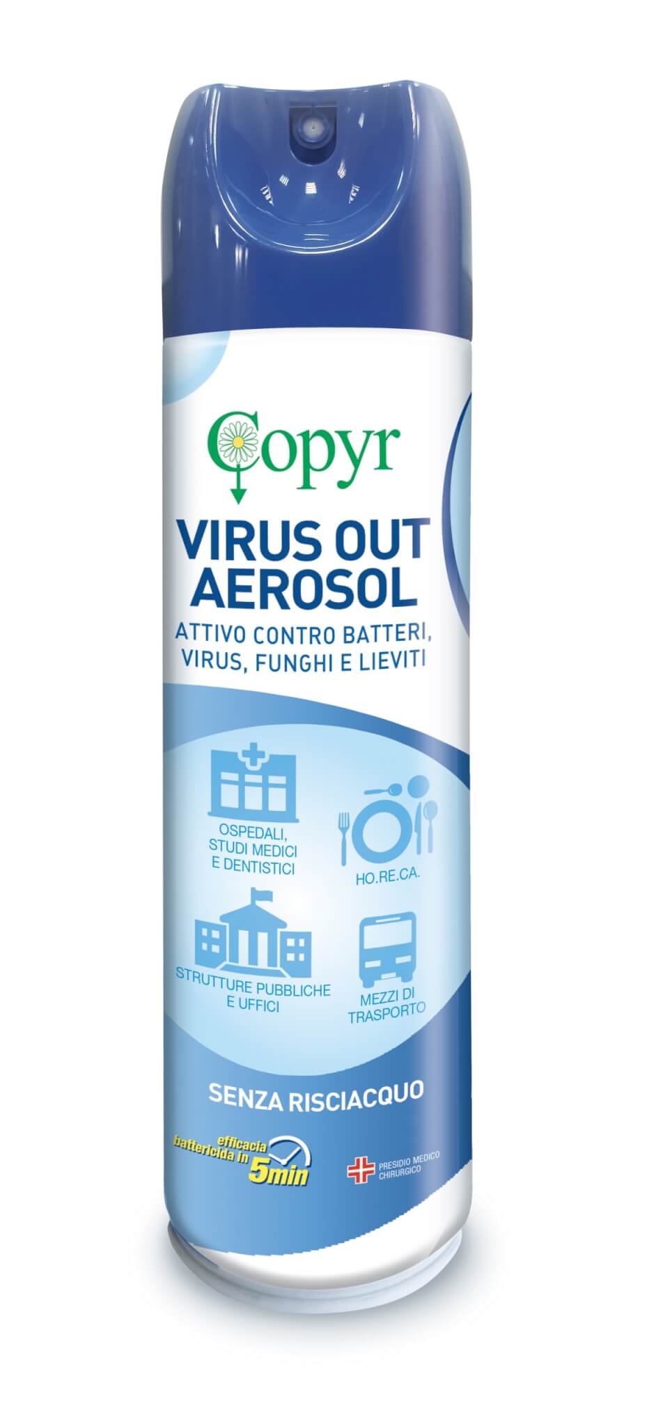Disinfettante per batteri, funghi e virus Copyr Virus Out | Pestalia