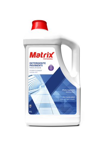 Detergente profumato per pavimenti Matrix Pavimenti Lavanda 2x5 litri