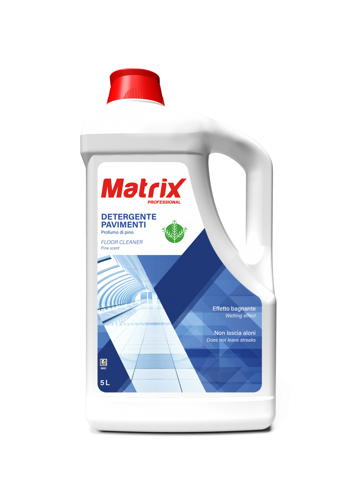 Detergente profumato per pavimenti Matrix Pavimenti Pino 5 litri