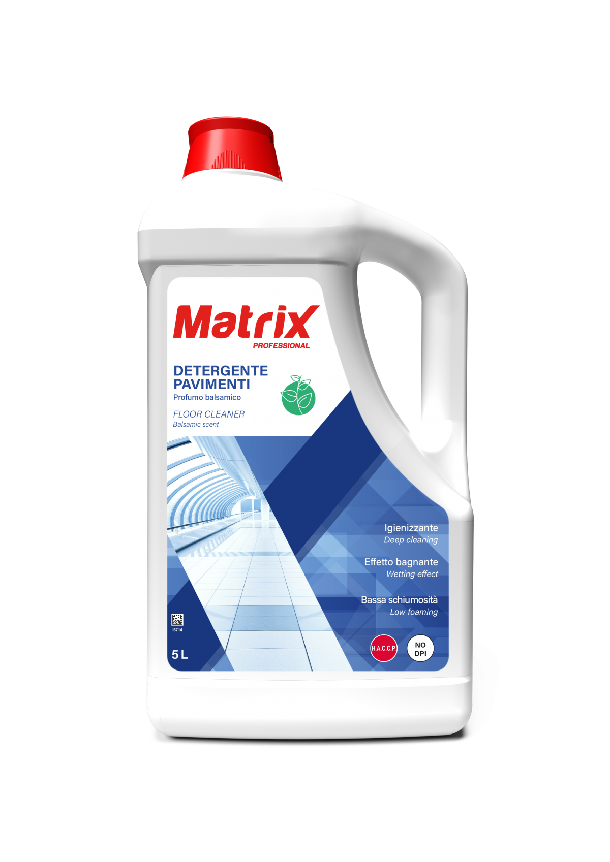 Detergente igienizzante per pavimenti Matrix Pavimenti Igienizzante 2x5 litri