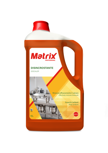 Disincrostante acido per lavastoviglie Matrix Disincrostante 5 litri