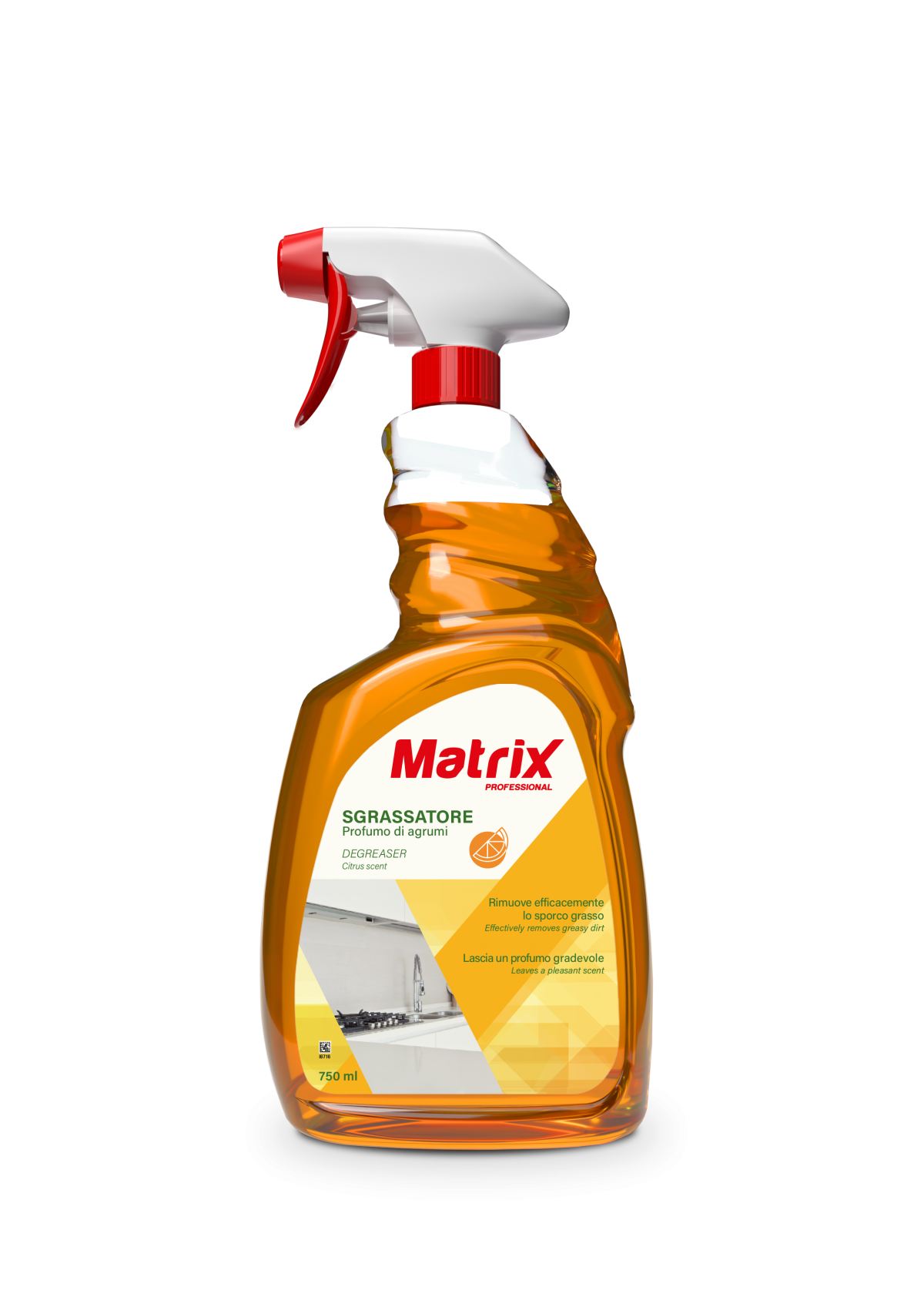 Sgrassatore universale Matrix Sgrassatore Agrumi 750 ml