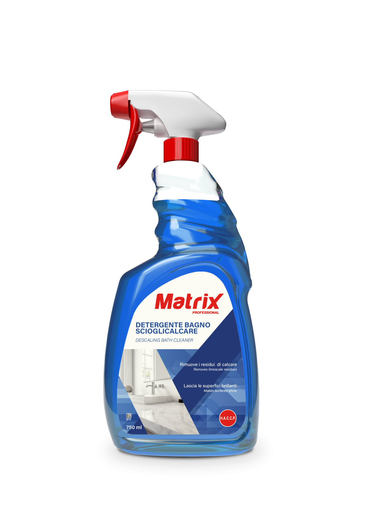 Detergente anticalcare per bagno Matrix Bagno Scioglicalcare 750 ml