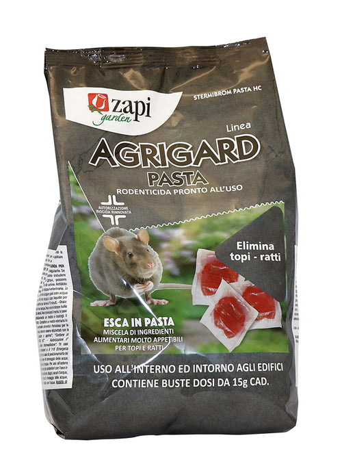 Esca rodenticida in pasta per topi e ratti Zapi Agrigard Pasta 1,53 kg