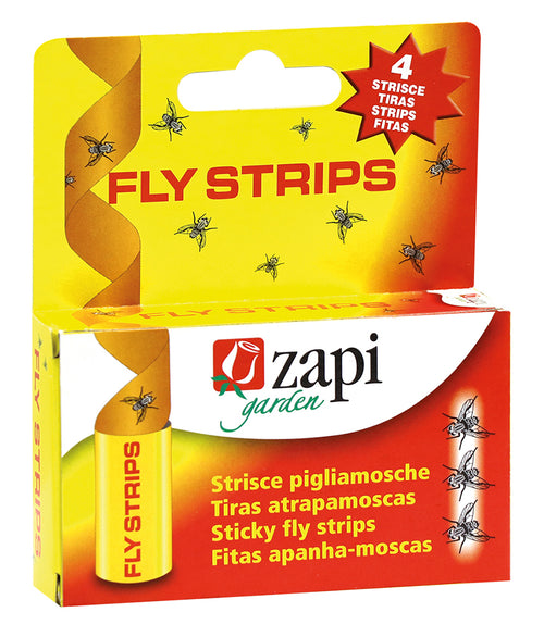 Trappola adesiva per mosche e insetti volanti Zapi Fly Strips 4 spiralette