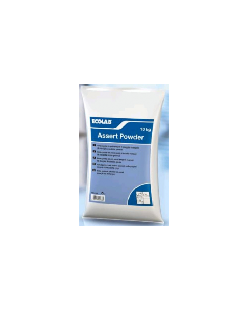 Detergente in polvere per lavaggio manuale stoviglie Ecolab Assert Powder 10 kg