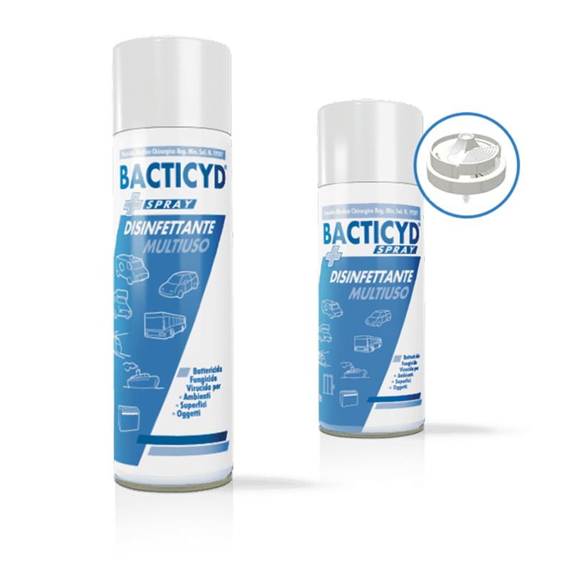 Disinfettante multiuso spray per ambienti Bleu Line Bacticyd Spray 500 ml