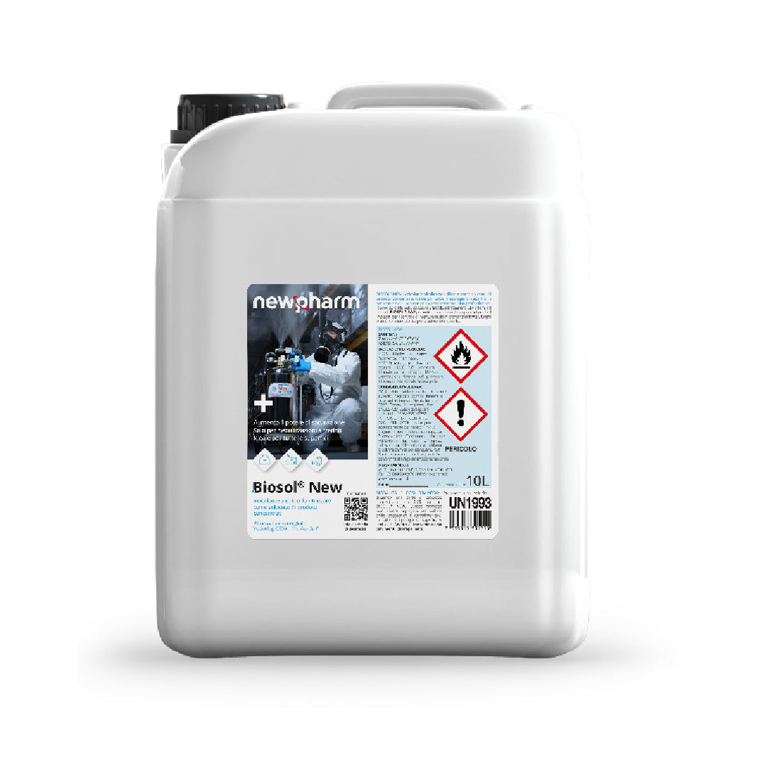 Solvente per disinfestazioni Newpharm Biosol New 10 lt