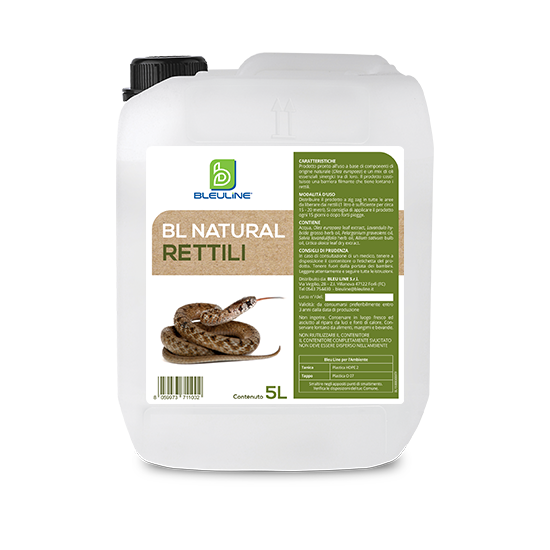 Barriera naturale repellente per rettili Bleu Line BL Natural Rettili 5 litri