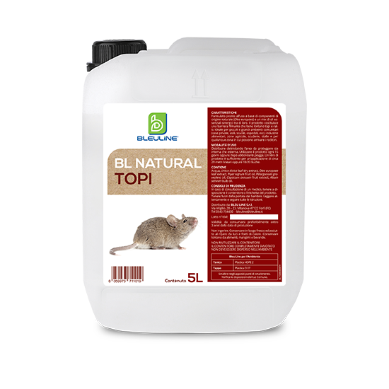 Barriera naturale repellente per topi Bleu Line BL Natural Topi 5 litri