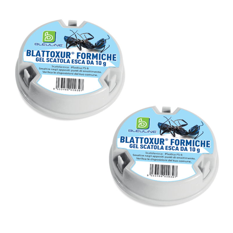 Esca insetticida in scatola pronta all'uso per formiche Bleu Line Blattoxur Formiche 10 g